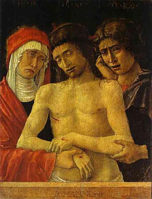 Giovanni Bellini Pieta oil painting image